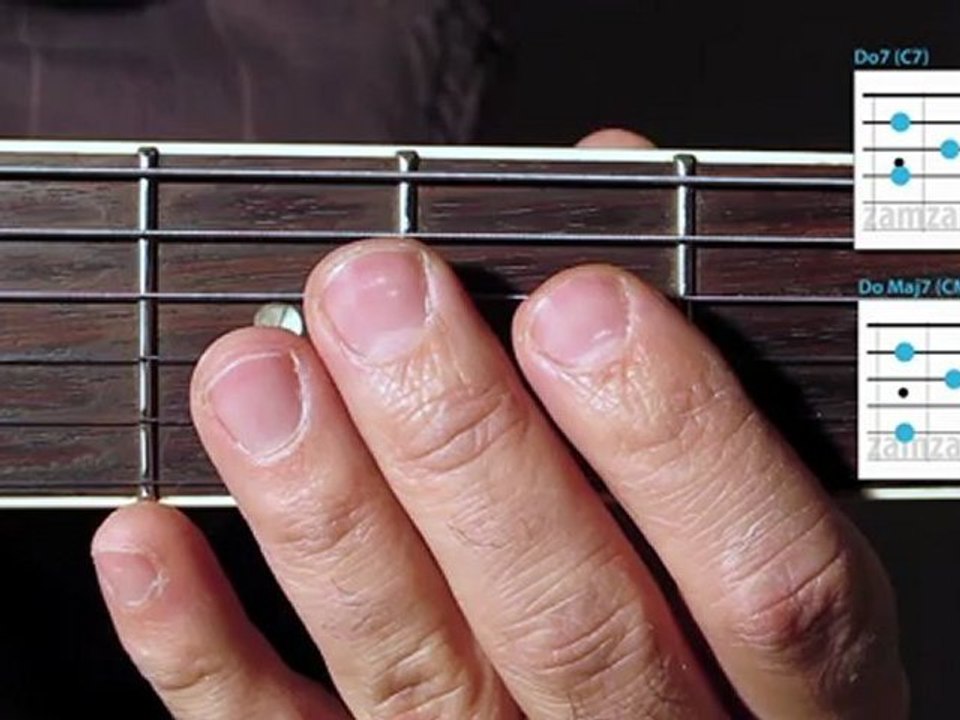 Variation autour de l'accord de Do (accords 15) avec zamzam