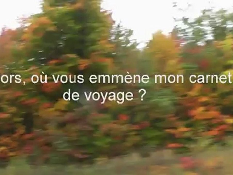 Un carnet de voyage aquarelle : le départ