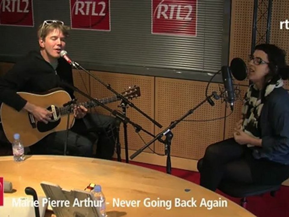 Marie-Pierre Arthur - (rtl2.fr/videos) Si tu savais, Never Going Back Again