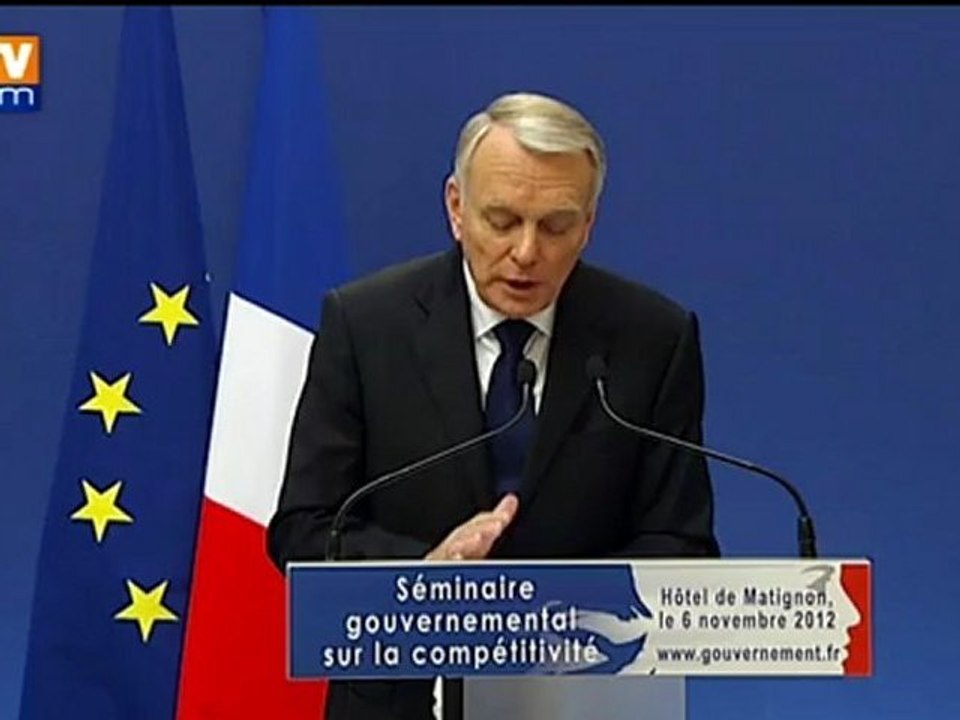Compétitivité : Ayrault annonce la création d'un "crédit d'impôt" pour les entreprises