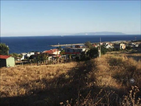 Tekirdağ Barbaros ta deniz manzaralı yüksek yerde önü kapanmaz satılık arsa