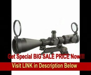 SPECIAL DISCOUNT U.S. Military 3 - 25x56 mm Crusader Scope Covert Matte Black Hardcoat