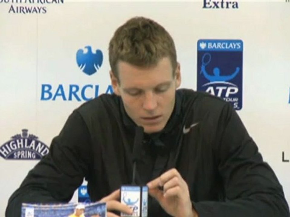 London: Berdych hadert mit 'kleinen Details'