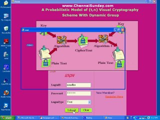 Enhancing (t,n) Visual Cryptography with Probabilistic Models & Dynamic Grouping 🔐
