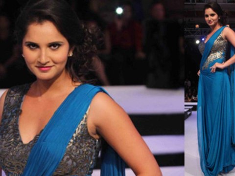 Sania Mirza Walks The Ramp @ Blenders Pride Fashion Tour 2012