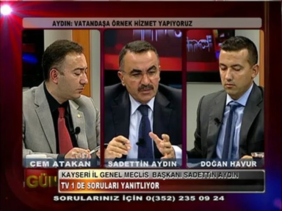 KAYSERİ İL GENEL MECLİS BAŞKANI SADETTİN AYDIN 2