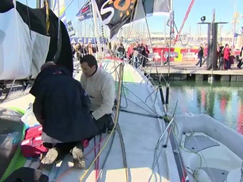 Regatta 126 : Vendée Globe, Paté Hénaff, Sir Robin Knox Johnston, Stamm, les Pontons Flingueurs