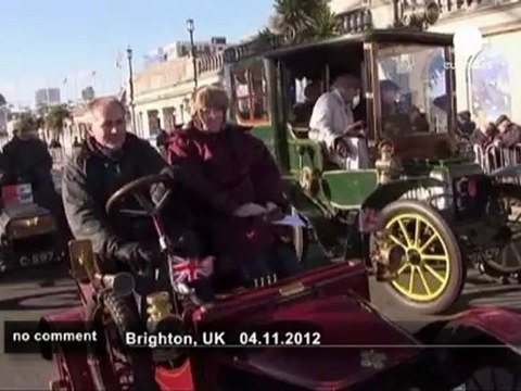 Course de voitures anciennes Londres-Brighton - no comment