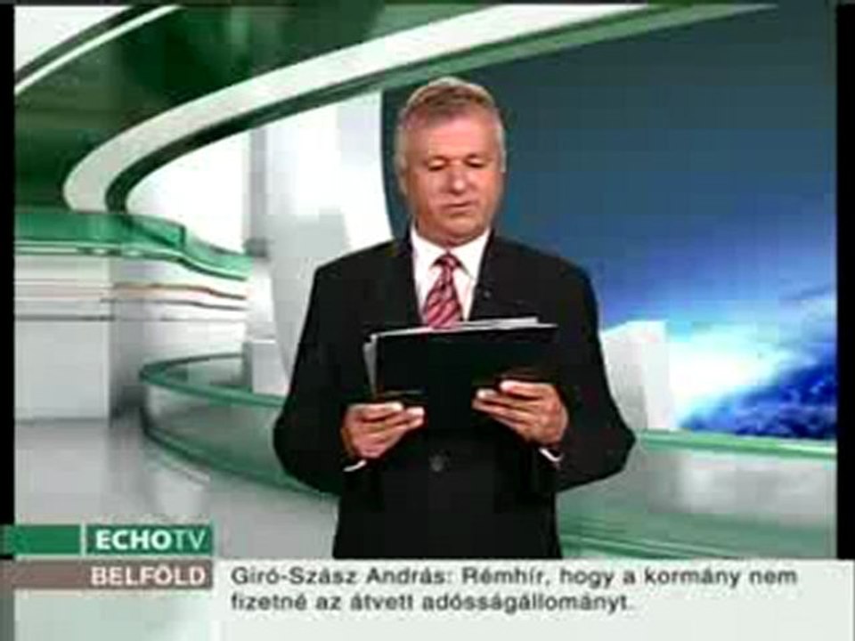 Echo TV Világpanoráma Téma: Amerika választ – mi a választék?