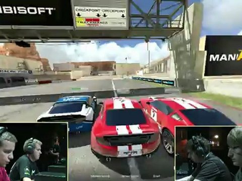 ESWC 2012 Trackmania tournament summary