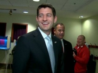 Republican VP hopeful Ryan votes in Wisconsin