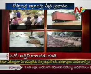 Videos reveal Flood damage in Andhra Pradesh