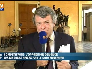 Relance de la compétitivité : "une usine à gaz" pour Jean-Louis Borloo