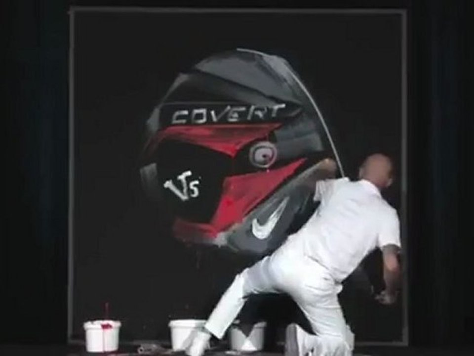 Speed Painter for the launch of the new NIKE driver!