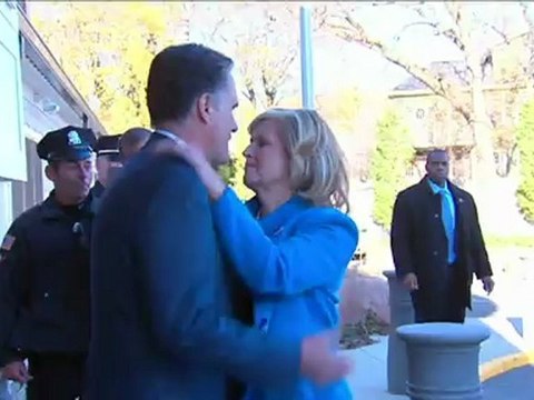 Mitt Romney casts ballot in US election