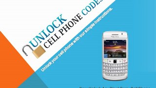 How To Unlock Any Blackberry Phone - Unlock Blackberry Curve, Storm, BlackBerry 9300