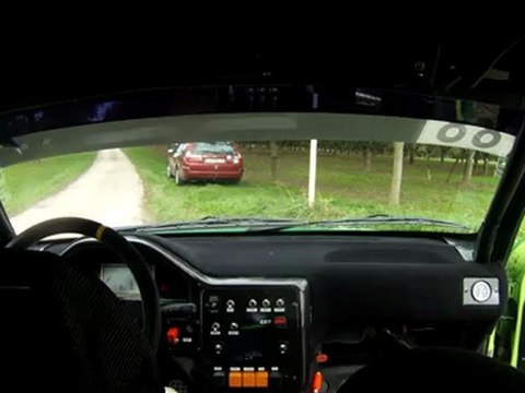 camera embarqué es4 Rallye des Noix de Grenoble 2012 Equipage Marechal/Lemaire 106 Gr A