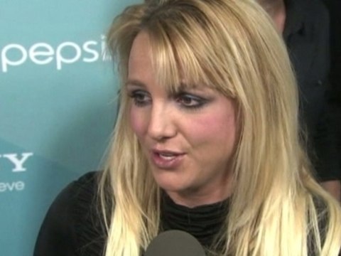 Britney Spears, L.A. Reid and Demi Lovato at The X Factor finalist party in Beverly Hills.