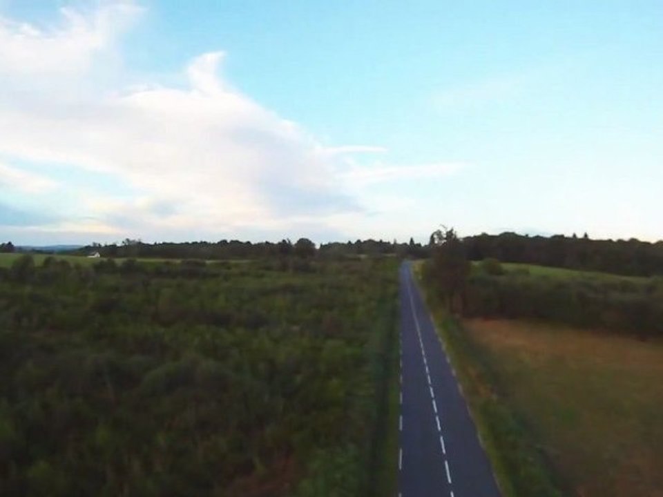 Petit vol paramoteur sur Uzerche