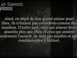 kitab tawhid - ch6 L'explication du Tawhîd, et de l'attestation qu'il n'y a pas de divinité si ce n'est Allah