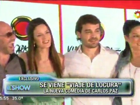 Pedro y Paula nota en Este es el Show (presentación temporada C. Paz) - 06 de Noviembre