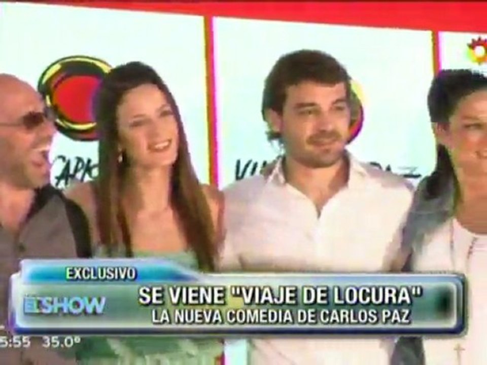 Pedro y Paula nota en Este es el Show (presentación temporada C. Paz)  - 06 de Noviembre