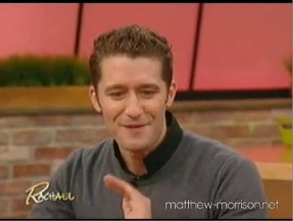 Matthew Morrison on Rachael Ray - full clip - November 6 2012