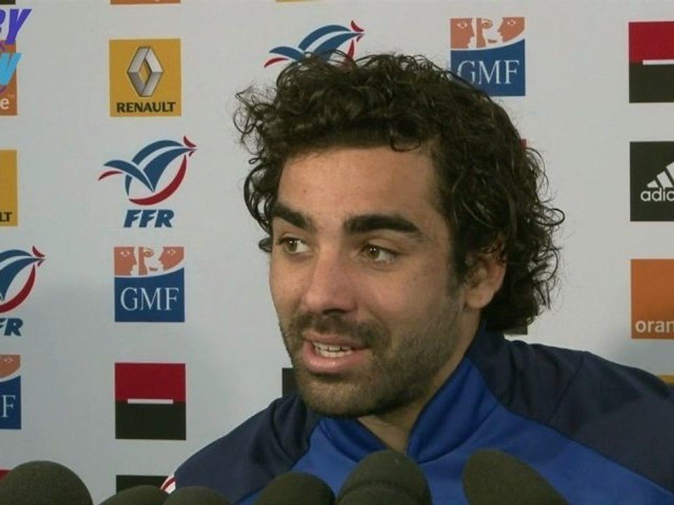 Yoann HUGET  - préparation France-Australie 2012.