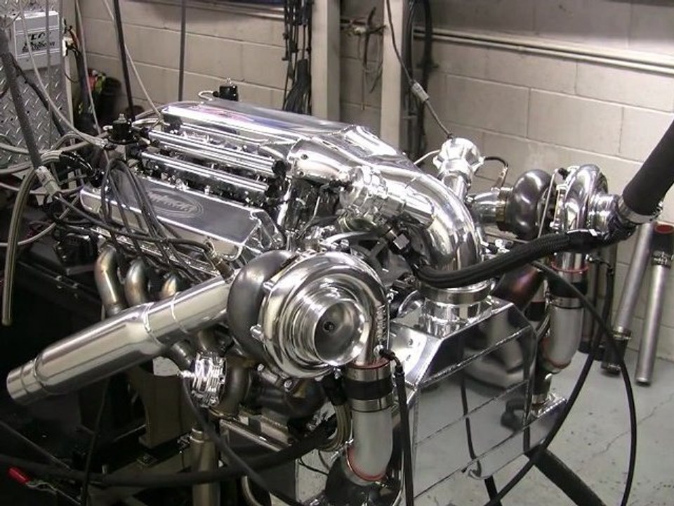 NRE Symmetrical Mirror Image Turbo 428 Ford.  Veritas Movie Studio.  A Media Production Company.