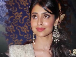South Siren Shriya Saran in Sexy White Traditional Dress