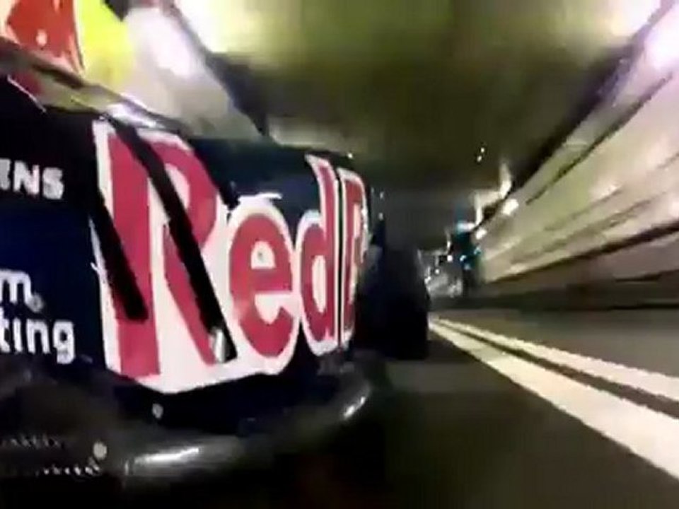 F1 Car in Lincoln Tunnel