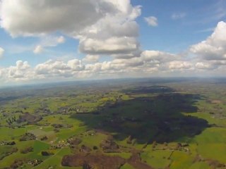 Face voile et balade à 2100 m. paramoteur