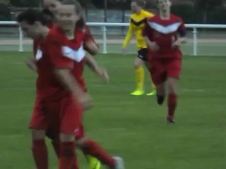 but Audrey Pottier lors de la finale de coupe de Normandie