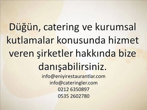 Davet organizasyon firmaları, Nişan yemeği organizasyonu,Düğün yemeği organizasyonu,