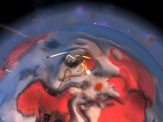 Spore la planète qui explose lol