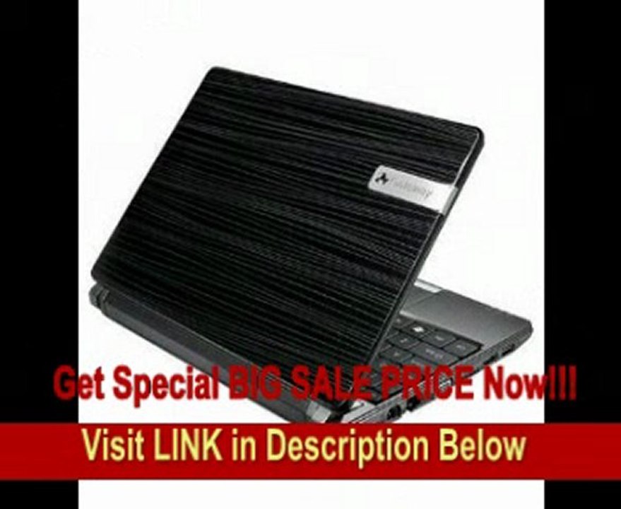 [REVIEW] Gateway LT4008u 10.1 Netbook PC, Intel Atom Dual-Core N2600, 1.6GHz, 1GB, 320GB, Wireless, Webcam, River Black, Windows 7...