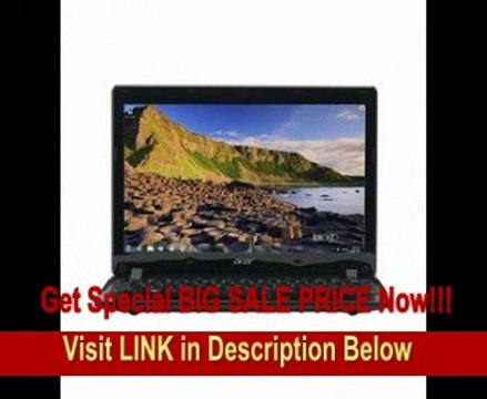 [SPECIAL DISCOUNT] Acer Aspire One AO725-0825 11.6 Netbook (1.0 GHz Dual Core C-60 Processor, 2GB RAM, 320GB Hard Drive, Windows 7 Home Prem...