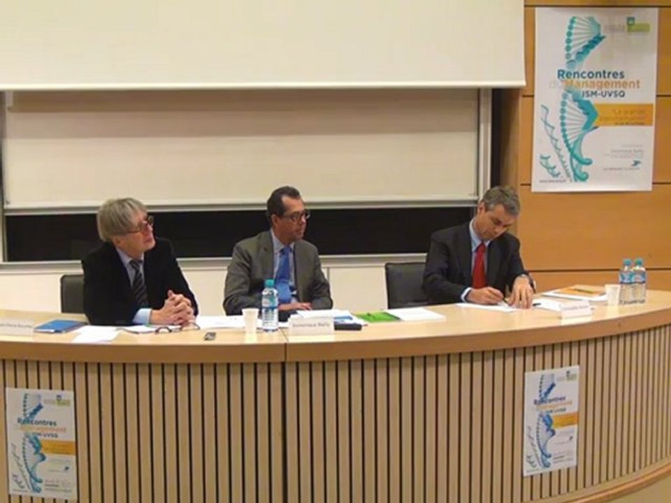 Rencontres du Management ISM-UVSQ - La Poste 3/3 ISM-UVSQ