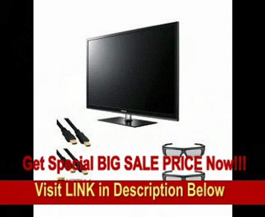 SPECIAL DISCOUNT Samsung PN51D490 51 inch 3D 600hz Plasma HDTV 3D KIT