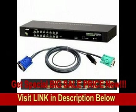 ATEN 16-Port USB/PS2 Combo KVM Switch with Cables CS1316KIT (Black) REVIEW