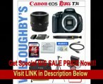 Canon EOS Rebel T3i 18 MP CMOS Digital SLR Camera Body   Canon EF 50mm f/1.8 II   LexSpeed 32GB SDHC Class 10 Memory Card   Sunpak 6600DX Digital Tripod   Canon LPE8 Spare Battery   3pc Essential Filter Kit   Canon Deluxe Gadget Bag & Much More! REVIEW