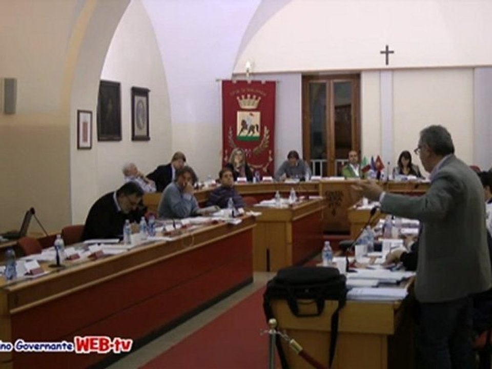 Consiglio comunale 5 novembre 2012 controdeduzioni osservazioni e SUP intervento Francioni