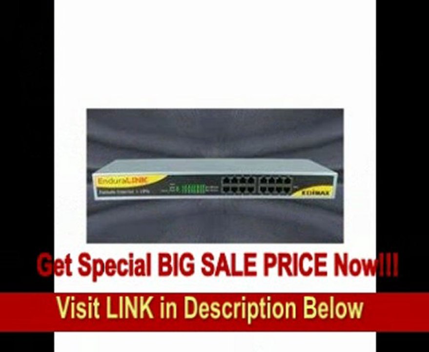 SPECIAL DISCOUNT Edimax EnduraLINK ER-1088 - 8 WAN Load-Balancing VPN Router