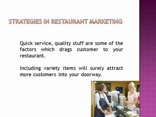 Restaurant Marketing-Craig Feigin-PPT