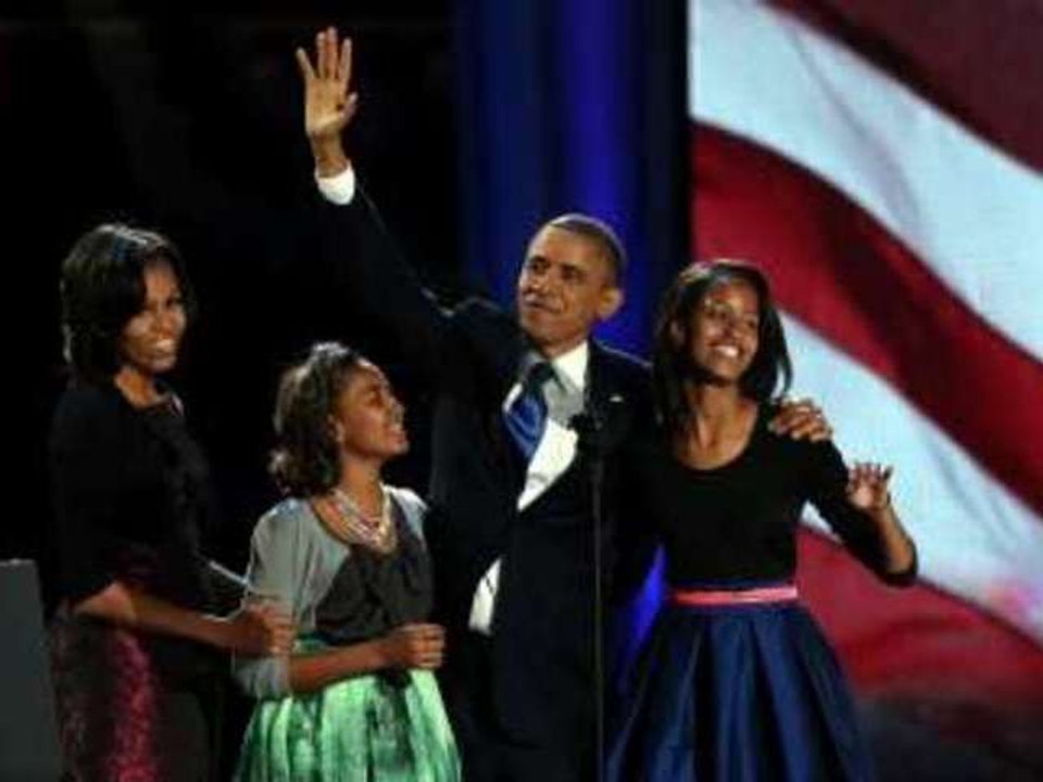 Barack Obama est réélu Président des Etats-Unis