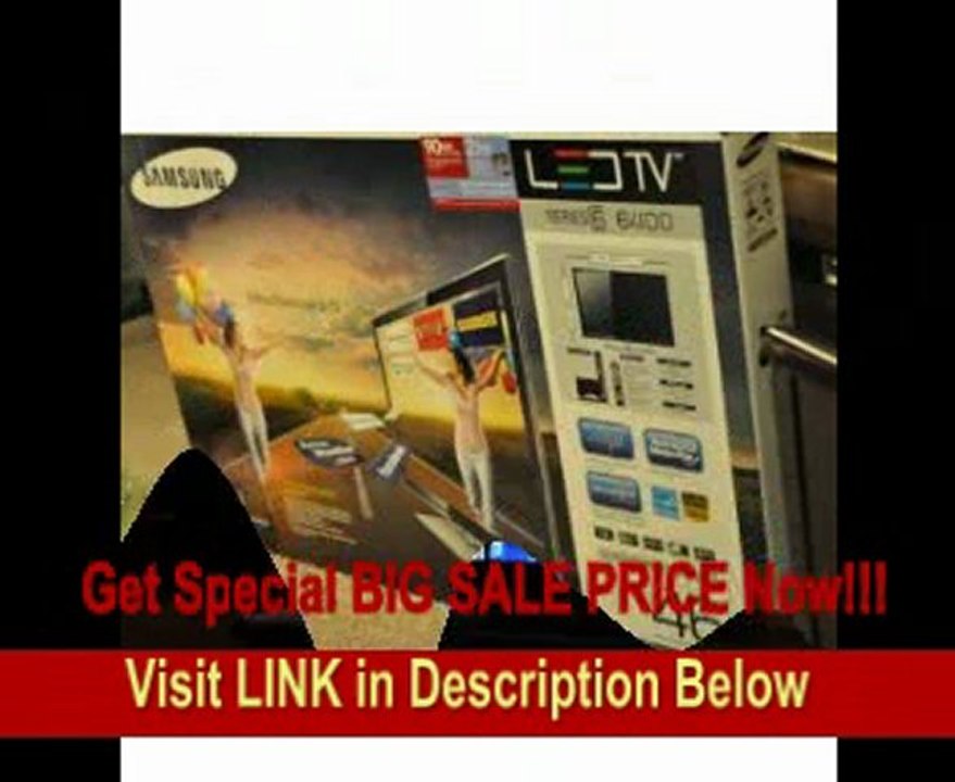 SPECIAL DISCOUNT Samsung Factory Refurbished UN46C6400RFXZA 46 LCD Ultra Slim LED 1080p 120Hz HDTV >> Free HDMI Cable