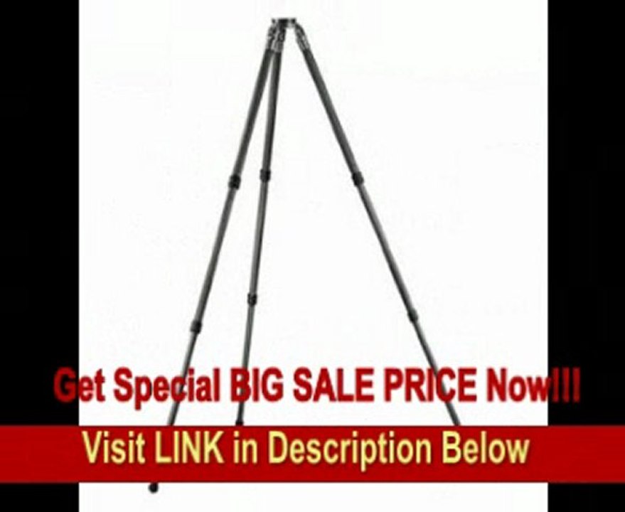SPECIAL DISCOUNT Gitzo GT3531LSV Series 3 Carbon 6x 3 Section G-Lock Systematic Video Tripod (Black)