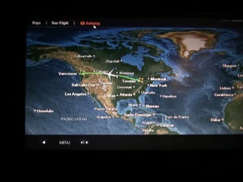 Toronto to Vancouver flying