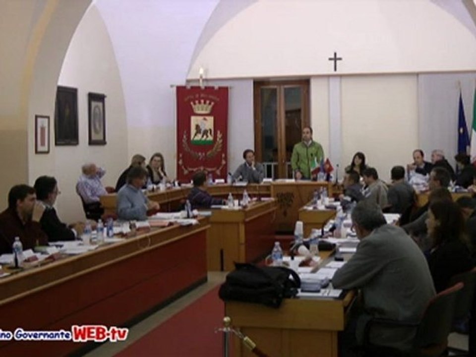 Consiglio comunale 5 novembre 2012 controdeduzioni osservazioni e SUP replica Di Carlo