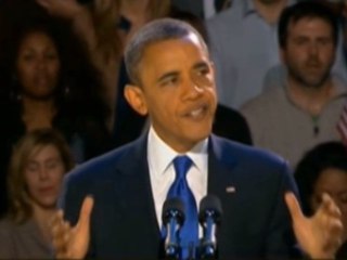 Réélu, Obama assure que "le meilleur reste à venir"